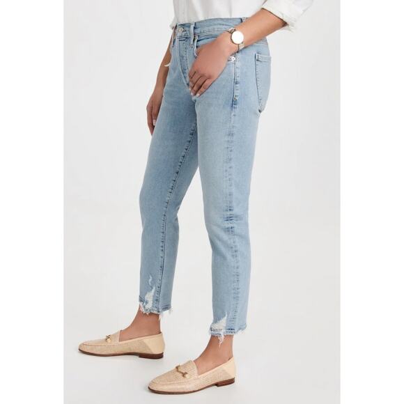 CITIZENS OF HUMANITY Emerson Jean Slushie On Size 26 Boyfriend Low Rise Slouchy - Picture 1 of 16